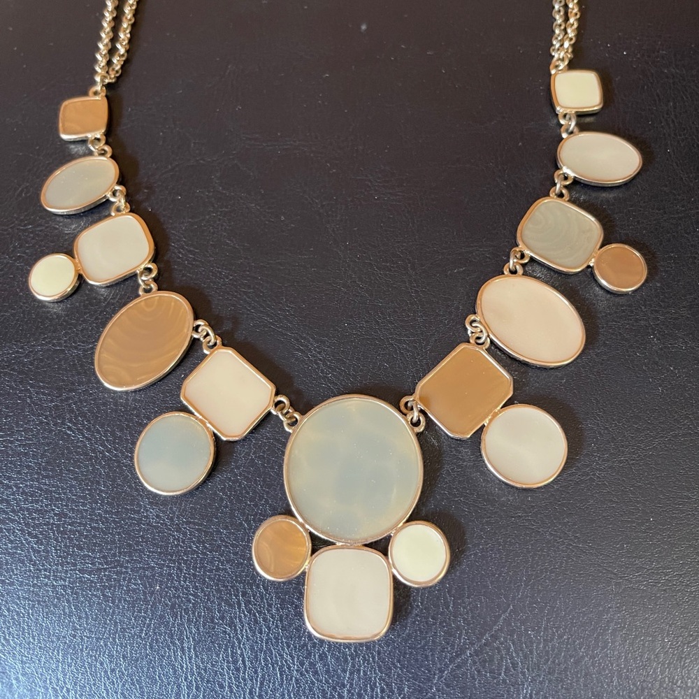Neutral Statement Necklace
